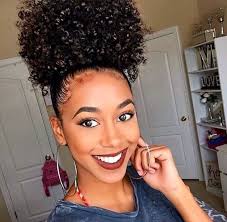 One style that keeps popping up on the natural hair circuit is the bubble pony. Afro Puff Black Girl Natural Ponytail Hairstyles Novocom Top