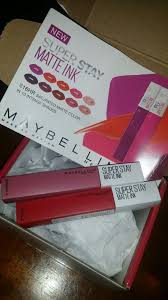 Just Recieved My Superstaymatteink Voxbox For Free For Testing Purposes From Influenster Can T Wait To Try Them Out Contest Igotitfree Kecantikan