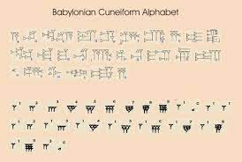 This is no a stuiped question. Babylonian Cuneform Cuneiform Alphabet Writing Ancient Writing Alphabet