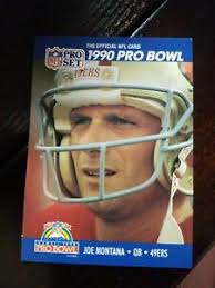 After a 10 month pregnancy and 36 hours of labor he made Pro Set 1990 Pro Bowl Hawaii Joe Montana Qb 49ers Football Card 408 Ebay
