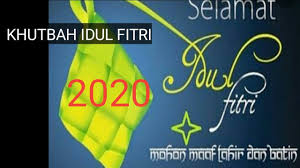 Hadirin jama'ah shalat 'idul fitri rahimakumullah, wonten ing énjang ingkang éndah punika, sumangga kita ngaturaken raos syukur dhumateng ngarsa dalem allah subhanahu wa ta'ala, ingkang sampun. Contoh Khutbah Idul Fitri 1441 H 2020 M Bahasa Jawa Youtube