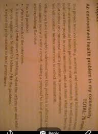 These ap environmental science notes cover topics from each of the course's nine major units in addition to vocabulary, relevant formulas, and information on relevant environmental laws. An Environment Health Problem In My Community Total Chegg Com