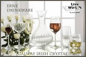 Galway crystal has long been one of the world's best known and loved brands. Galway Irish Crystal Erne Stemware Barware Products