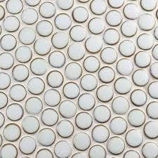 Black And White Penny Round Tile Pin On Penny Round Tiles