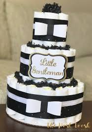 Black And White Bow Tie Cake Bow Tie Diaper Cake Baby Shower Centerpiece Decor Baby Shower Gift Black Gold White Gentleman Little Man Boy Bowtie Diaper Cake 3 Tier With Images Baby Shower Centerpieces Baby Shower Diaper