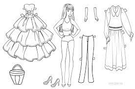 Free Printable Paper Doll Templates Paper Doll Template Free Printable Paper Dolls Barbie Paper Dolls
