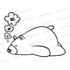Polar Bear Clipart Png Files Digital Clip Art Print Etsy In 2021 Bear Clipart Animal Outline Clip Art