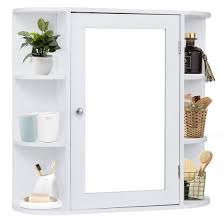 Maybe you would like to learn more about one of these? Costway Multipurpose Mount Wall Surface Bathroom Storage Cabinet Mirror White Finish Walmart Com Bathroom Storage Wood Bathroom Cabinets Bath Shelf