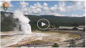 Old Faithful Streaming Webcam - Yellowstone Forever