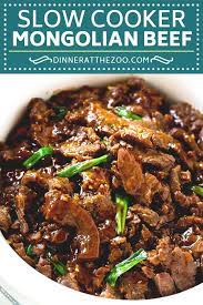 Easy Crispy Mongolian Beef Recipe Recipe Slow Cooker Mongolian Beef Recipe Easy Slow Cooker Recipes Crockpot Recipes Slow Cooker