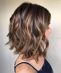 Shoulder Length Wavy Bob Hairstyle Shoulder Hair Short Hair Styles Hair Styles