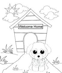 The small and cute beanie boos dolls are popular among kids. Beanie Boos Collections Coloring Pages Pictures For Fan Club Whitesbelfast Com