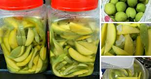 Bahan yang di gunakan juga mudahdan ringkas sahaja. Cara Buat Jeruk Mangga Paling Sedap Tanpa Guna Pengawet My Info Berita