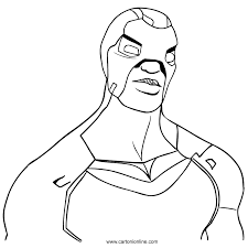 The new color system for omega fortnitebr. Carbide From Fortnite Coloring Page