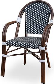 Paris Outdoor Stacking Arm Chair Sc 2203 163 Blw Outdoor Dining Chairs Dining Chairs Patio Dining Chairs