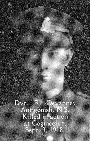 September 3, 1918: Driver Robert Devaney