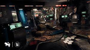 Cyberpunk Laboratory  Research Center Interior  Unreal Engine 5  Marketplace - YouTube