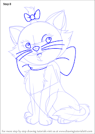 I understand that by now marie has become quite the star in japan. Learn How To Draw Marie From The Aristocats The Aristocats Step By Step Drawing Tutorials