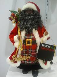 Sorry, your search returned zero results for african american santa claus. 18 Traditional Tartan Black African American Santa Figurine Black African American African American Black Santa