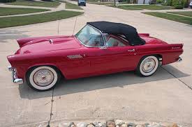 Image result for Fiesta Red 1956 Thunderbird