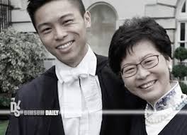 Joshua Lam, the son of Chief Executive who is studying doctorate at Harvard  University allegedly lost contact with friends and landlord