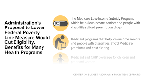 Poverty Line Proposal Would Cut Medicaid Medicare And