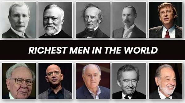 TOP 10 RICHEST PERSONS IN THE WORLD | History