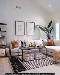 First Home Decor Awesome 20 Warm And Cozy Interior Design Living Room Idea Cozy Interior Design Small Apartment Decorating Living Room Living Room Scandinavian