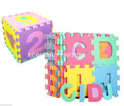 The shifted alphabet code is very very easy to do. 36pc Learning Alphabet Letter Number Puzzle Foam Abc 123 Mat Floor Play Mats Econosuperstore