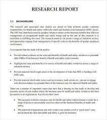 Research Report Format Research Report Report Writing Template Essay Format