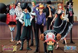 one piece gone formal kartun