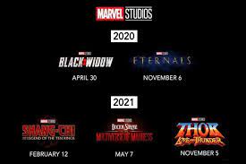 His first solo movie released in november 2016, making a november 6, 2020 or november 5, 2021 bow likely. New India Release Dates For Marvel Movies Announced