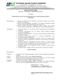 Sk pendirian sekolah dari yayasan. Draf Sk Pendirian Pkbm