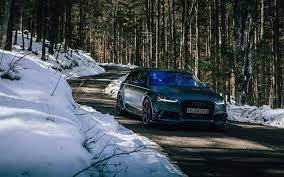 Download Wallpapers Abt Sportsline Tuning Audi Rs6 R Avant Winter Road Audi Besthqwallpapers Com Rs6 Audi Voiture