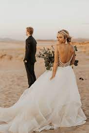 Boho First Looks Bridals Terra Ong Photography Boho Wedding Boho Dress Haley Paige We Beach Wedding Guest Dress Wedding Dress Low Back Dreamy Wedding Dress