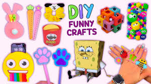 ‪10 DIY FUNNY and EASY CRAFTS - School Supplies - Paper Crafts - Phone Case  and more funny crafts... - YouTube‬‏