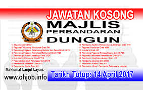 Dilampirkan iklan perjawatan uitm bilangan 1/2021 yang telah dikeluarkan oleh bahagian pengambilan dan penempatan staf pejabat pendaftar. Jawatan Kosong Mpd Majlis Perbandaran Dungun 14 April 2017 Jawatan Kosong Kerajaan Swasta Terkini Malaysia 2021 2022