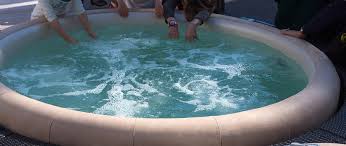 When adjusting hot tub chemical levels, add one chemical to the water, and then wait a full two use ozone as a shock treatment if you use mineral sanitizers. How To Pack Away An Inflatable Hot Tub For Storage Hot Tub Focus