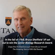 At Doane, we believe in hands-on learning—and sometimes that means getting  your hands a little dirty… or feathery. In the fall of 1968, Bruce  Sheffield '69 set out to win the senior