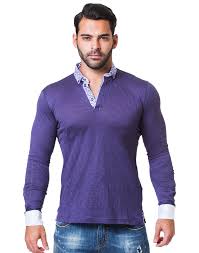 Maceoo Lion Collection Polo Newton Croco Purple