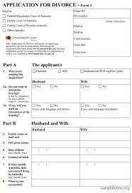 It is only one part of the process. Printable Sample Divorce Template Form Divorce Forms Free Divorce Papers Divorce Application