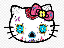 Day Of The Dead Skull Png Download 800 674 Free Transparent Hello Kitty Png Download Cleanpng Kisspng Top layer is a transparent transfer tape. clean png