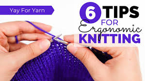 Rotator cuff injuries are very common. 6 Tips For Ergonomic Knitting Knit Comfortably Efficiently Yay For Yarn