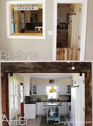 Start to finish, this bright white kitchen before and after was done ourselves. Kitchen Wall Demolition And Renovation Simplymaggie Com
