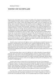 Grafice, modul de prezentare, de manipulare. Bogdan Ficeac Tehnici De Manipulare