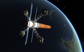 International space station replica in 1/2 scale. Kerbal Space Program Let S Light This Candle Gamers With Jobs Kerbal Space Program Space Program Outer Space