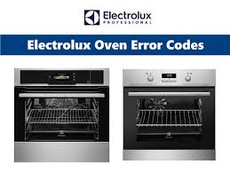 Locate the switch, usually from under the oven top. Electrolux Oven Error Codes Troubleshooting And Manual