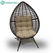 This mesh task chair supports you when you're working long. Designer Wicker Egg Chair Furnituredirect Com My