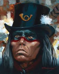 Native Americans in Acrylic Or Oil