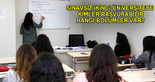 Anadolu üni̇versi̇tesi̇ (eski̇şehi̇r) (devlet üniversitesi). Sinavsiz Ikinci Universiteye Kimler Basvurabilir Hangi Bolumler Var